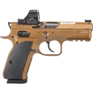 CZ Pistole Shadow 2 Compact Deep Bronze OR mit Holosun HE508T Red-Dot